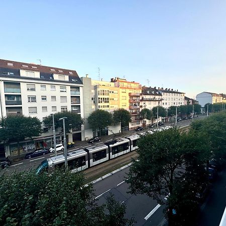 Stbg Bel Appartement Avec Balcon 斯特拉斯堡 外观 照片